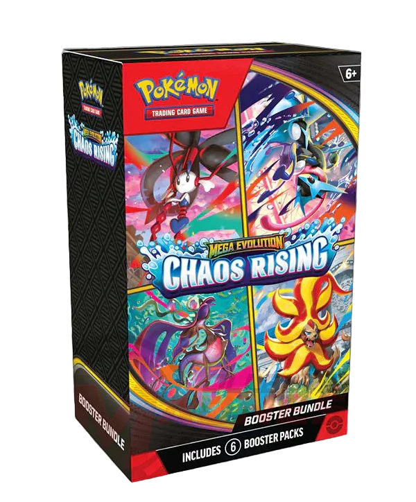 Chaos Rising Booster bundle | Pokémon TCG México | Torre Arka