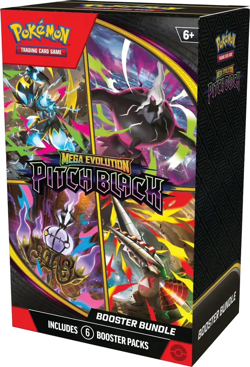 Pitch Black Booster Bundle | Pokémon TCG México | Torre Arka
