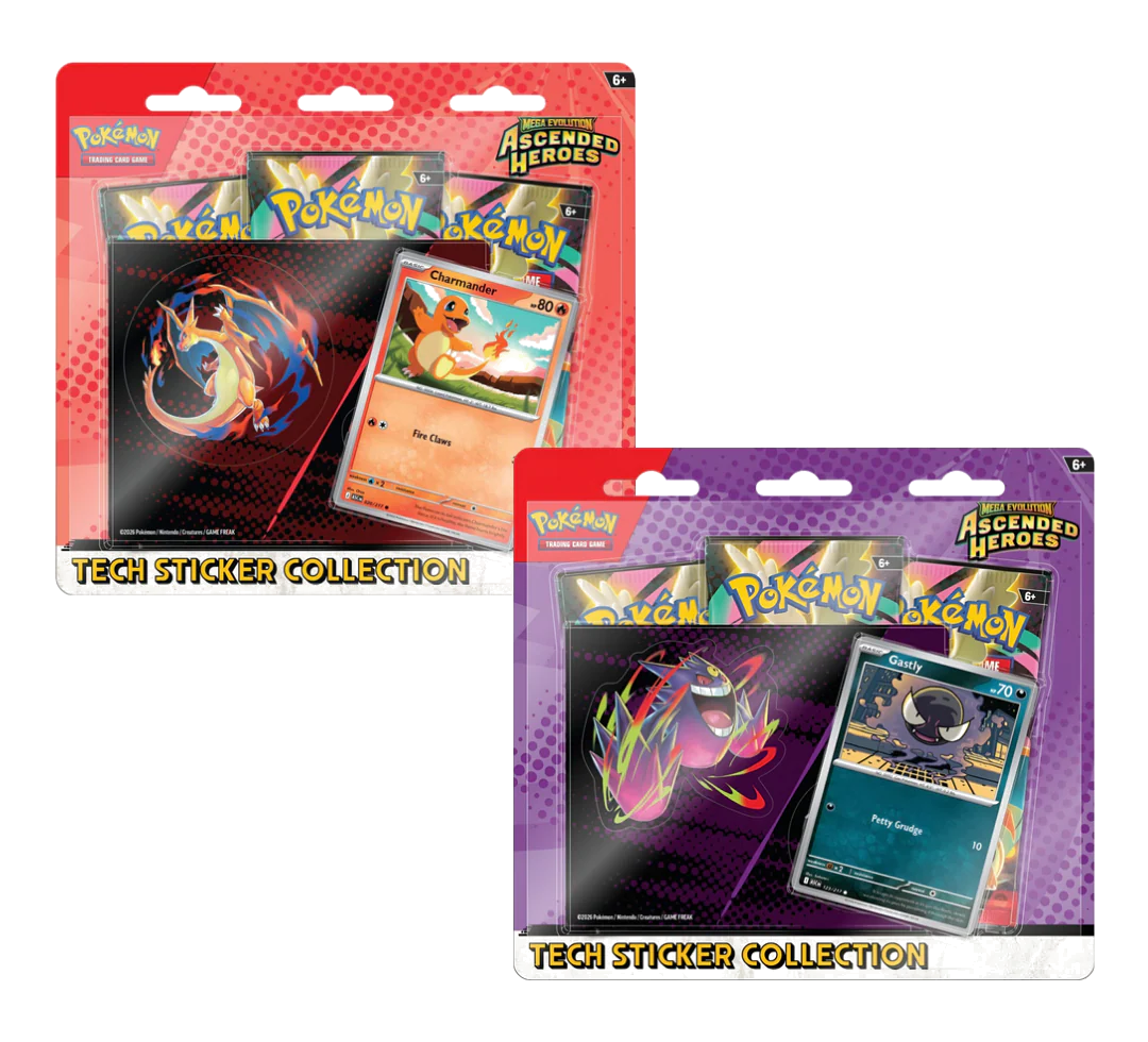 Ascended Heroes Tech Sticker Collection | Pokémon TCG México | Torre Arka