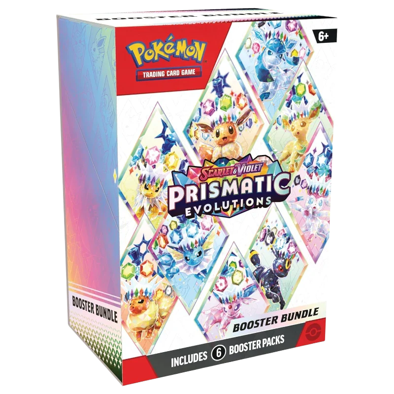 Prismatic Evolutions Booster bundle | Pokémon TCG México | Torre Arka
